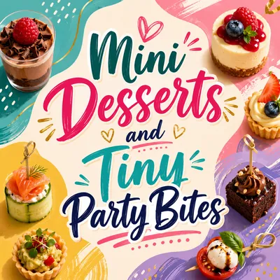 Mini Desserts and Tiny Party Bites